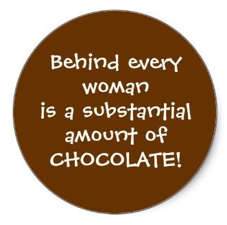 Chocolate slogan