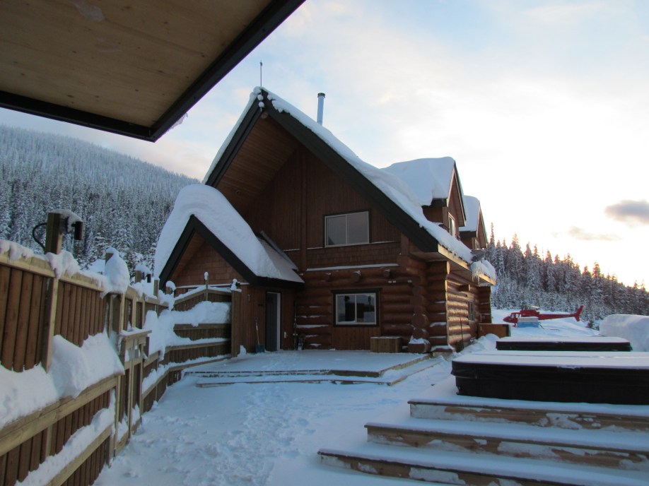 Entrance to Mica Heli-skiing's Chalet