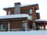 The newly constructed Mica Heliskiing Lodge