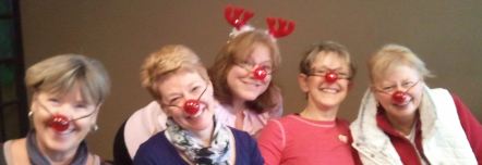 Rudolph and a few of the other festive reindeer