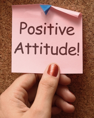 Positive attitude note