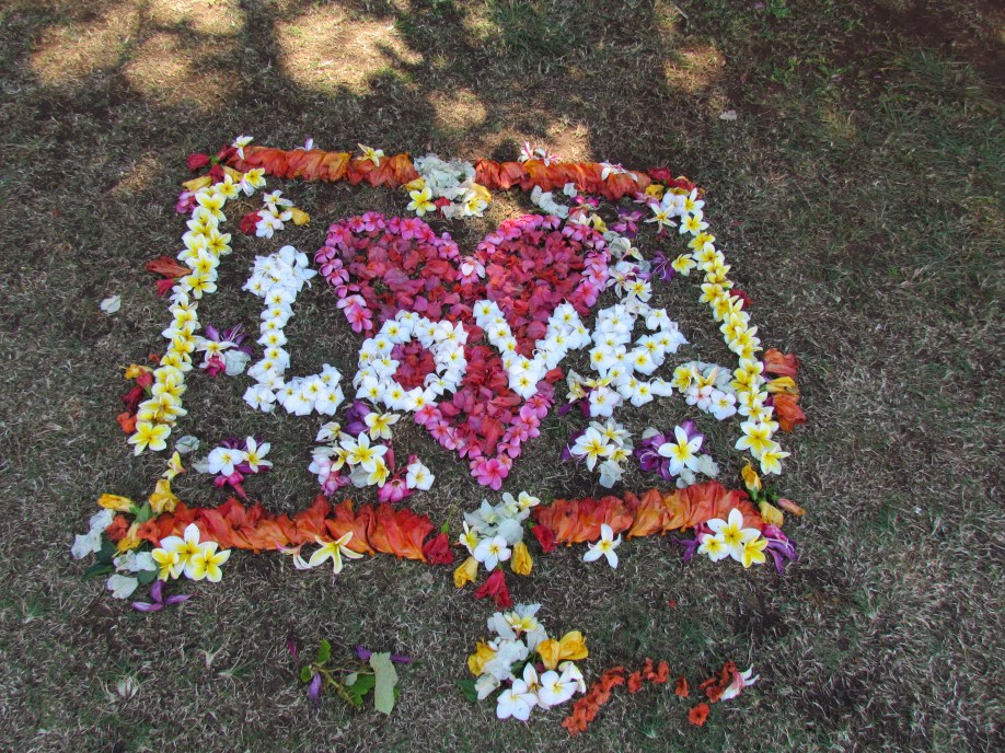 "Love" in Flowers