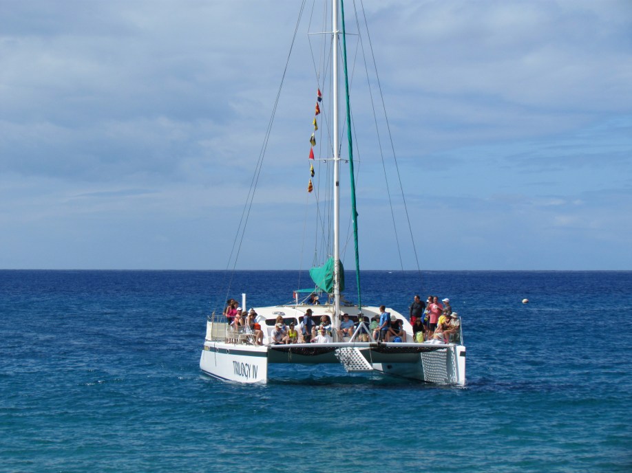 The Trilogy catamaran