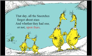 "The Sneetches"