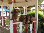 Carved bears in Chemainus 
